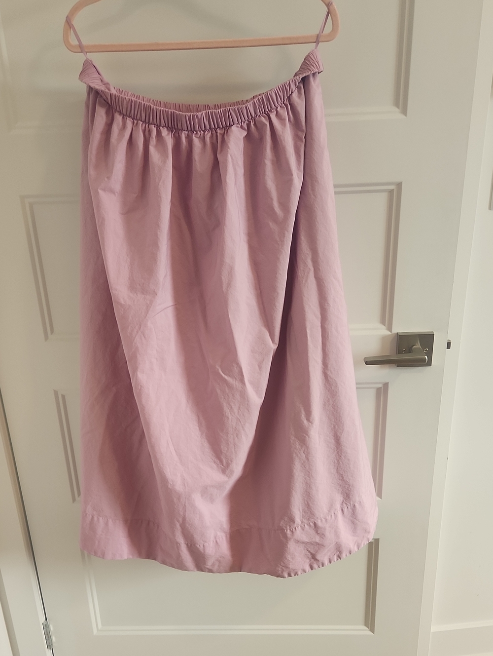 Wilfred Aritzia Poplin Midi Skirt